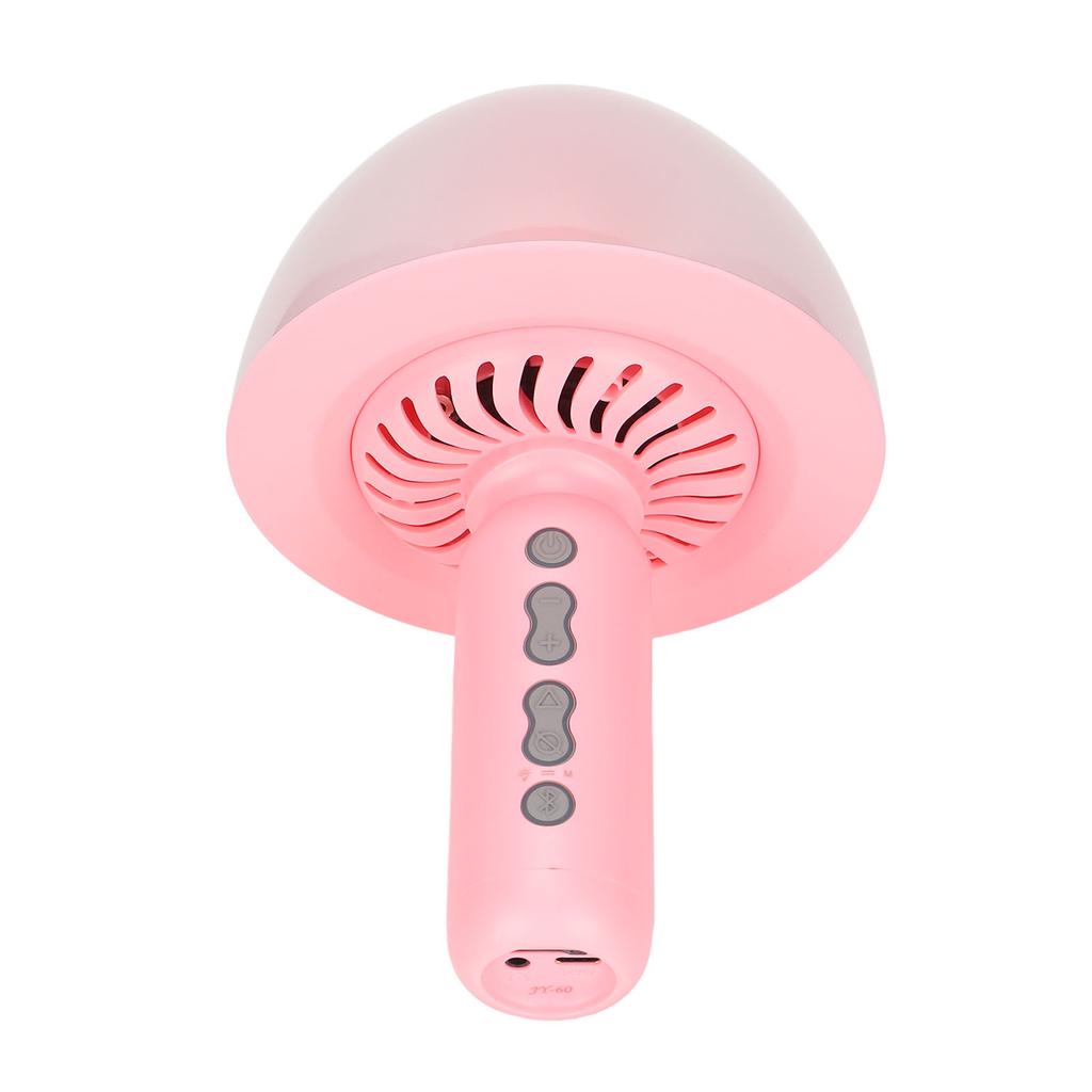 Bluetooth Wireless Karaoke Mic Night Light Bluetooth Microphone for Party KTV Home HolidayPink