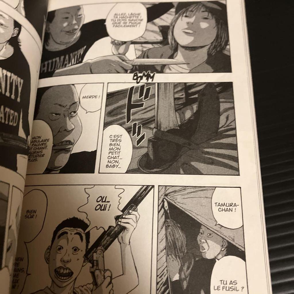 [USED] French version 6.7 volume set I am a hero Kengo Hanazawa