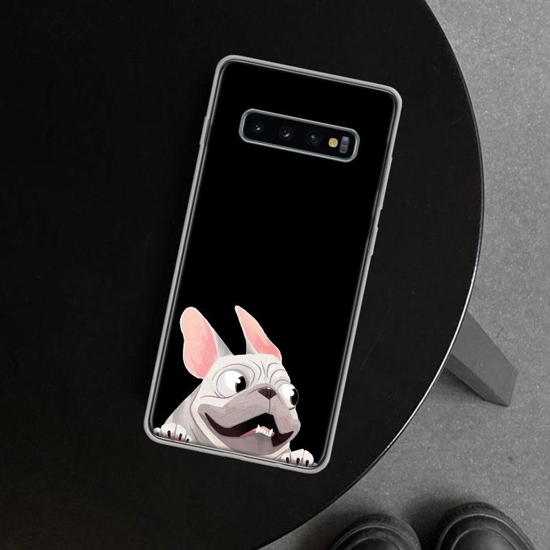 Pug Dog French Bulldog Phone Case Cover for Samsung Galaxy S26 S25 Edge S24 S23 Ultra S22 Plus S21 FE S20 + Art Customized Funda