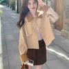 Patchwork Lapel Casual Fashion Jacket - Age-Reducing Women's Trench for Autumn 2025