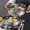 Stainless Steel Single/Double-Layer Steamer Basket Strainer Pot Steaming Grid Thickened Generic Food Steam Rack Home Cooking