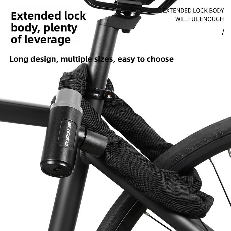 Motorcycle Lock Chain With Combination Code For Commuter And Offroad Vehicles