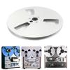 Professional 7" Aluminum Alloy Recording Takeup Reel with 3 Holes for Reel To Reel Tape Recorders