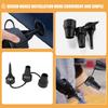 Replacement Nozzles Air Pump Nozzle For Mattress Pump Nozzles Plastic Bicycle Pump Attachments Air Bed Replacement Nozzles Air