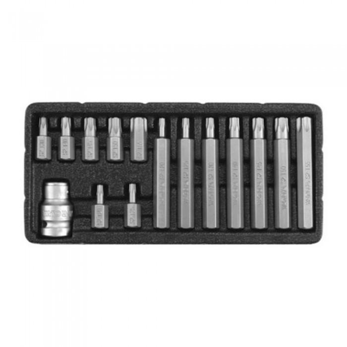 Yato 1/4 Security Torx Set (Pack of 15)