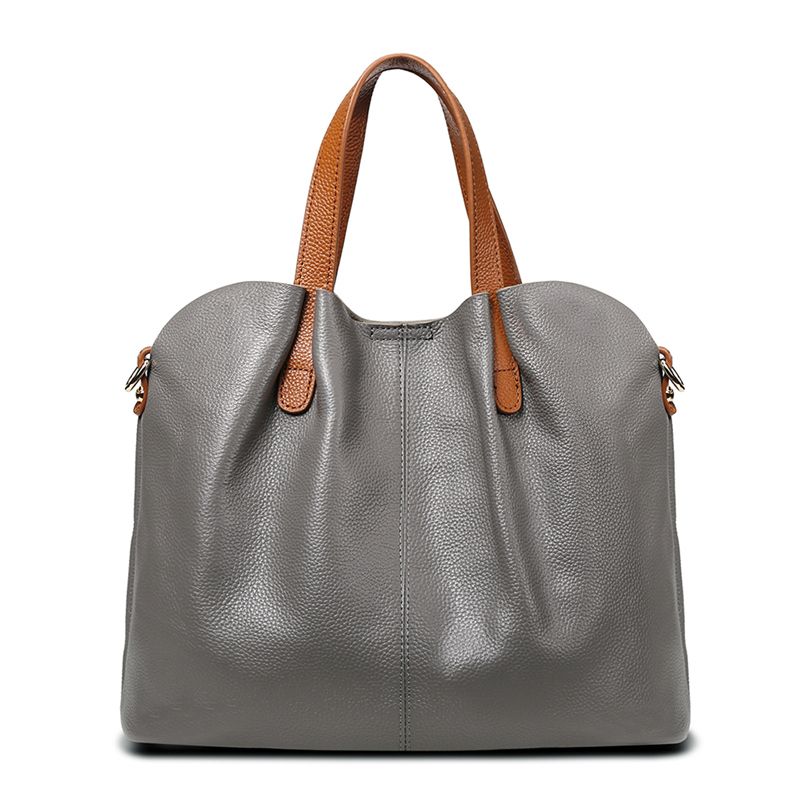 

Accessible Luxury Middle-Aged Ladieswear Satchel Shoulder Leather Women Bag