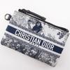 Dior Dior Travel Multifunction Shoulder Bag Toile de Jui Pouch Black / white Nylon Women Used