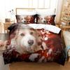3D Print Animal Bedding Set For Teen Child Dormitory, Pug French Bulldog Duvet Cover Set, Microfiber Cute Naughty Pet Dog Twin