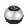 Uxcell Gear Stick Knob Speed Car Gear Shift Knob Compatible with FIAT 500 Shifter Stick Handball Shift Lever Knob Ball 5+R 2012-2018
