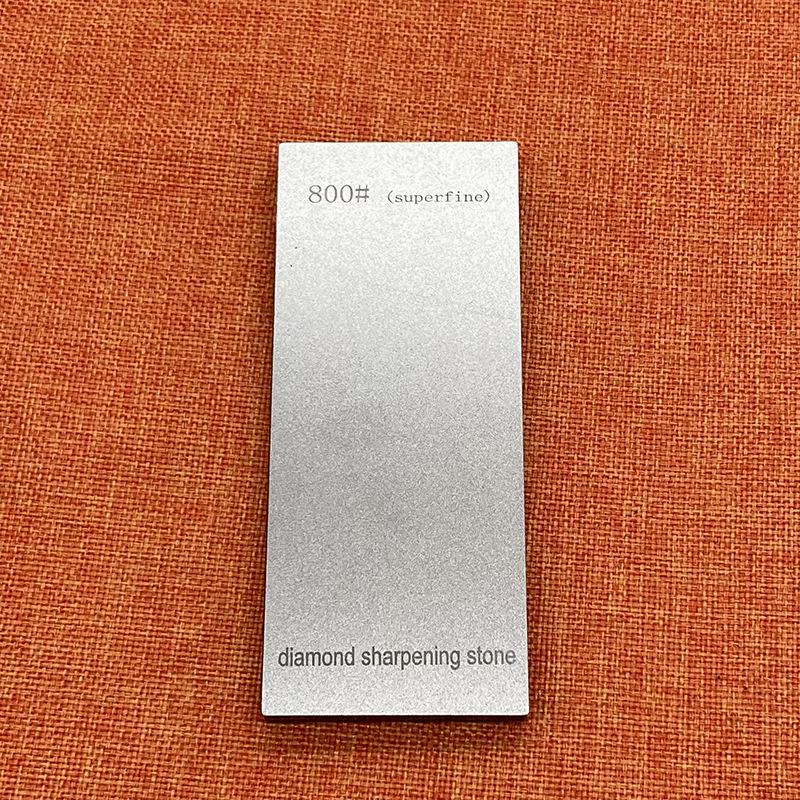 Diamond Whetstone Knife Sharpener with Non-Slip Acrylic Base - Single/Double-Sided.