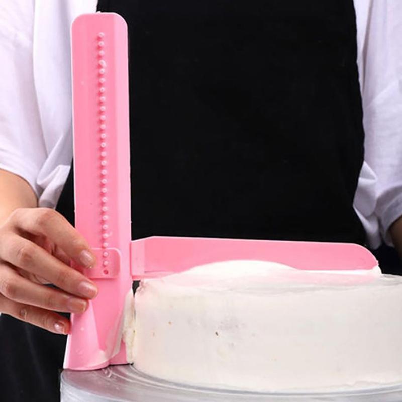 Cake Scraper Convenient Adjustable Fondant Spatulas Cake Edge Smoother Cream Decorating Diy Bakeware Tableware Kitchen Cake Tool