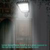 Yard Lamp Security Street Garden Wall Light 600W Motion Sensor LED Solar Lamp
