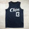 Mens LA Clippers 13 Paul George Basketball Jersey Hot Press Print Sportswear Adult Training Game Wear