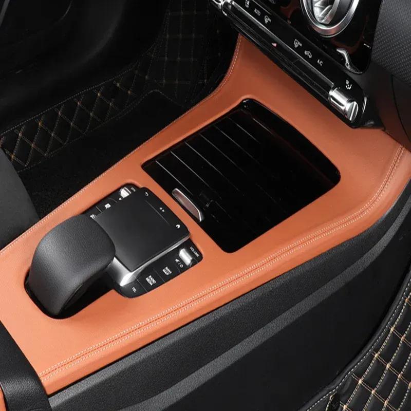For Mercedes Benz GLA/GLB220/A200L Central Control Panel Decorative Sticker CLA/EQA/EQB Protective Film Interior