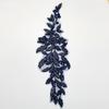 Bead Embroidery Sequined Beaded Lace Flower Patch Applique Wedding Dress Children'S Clothing Diy Lace Decoration Accessories