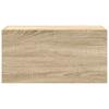 Badezimmer-Wandschrank Sonoma Eiche Optik 60 x 25 x 30 cm Spanplatte
