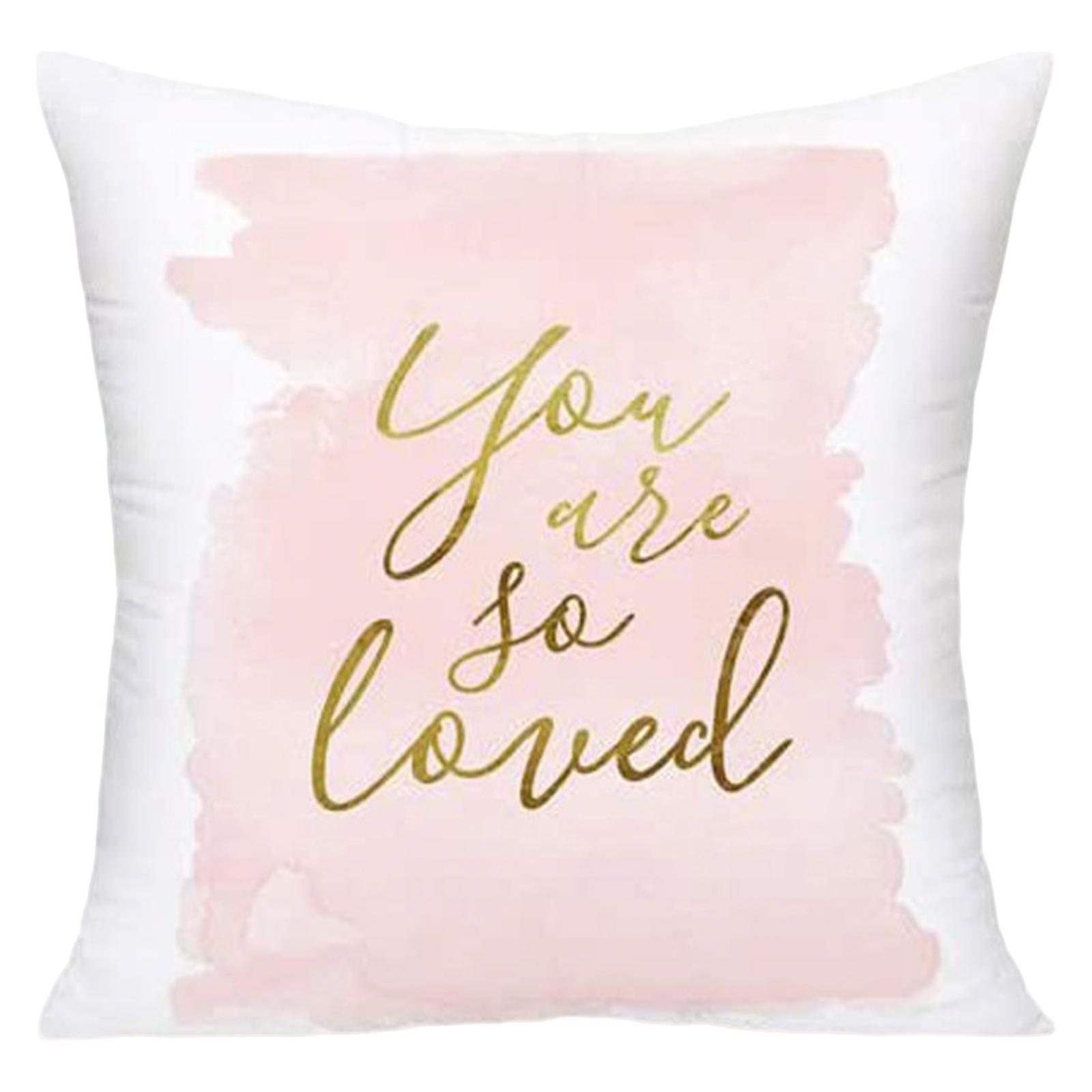 Наволочки для декора на День святого Валентина, набор из 4 шт., наволочки с принтом в виде сердца для дивана/кровати, красные и черные наволочки для домашнего декора One Size