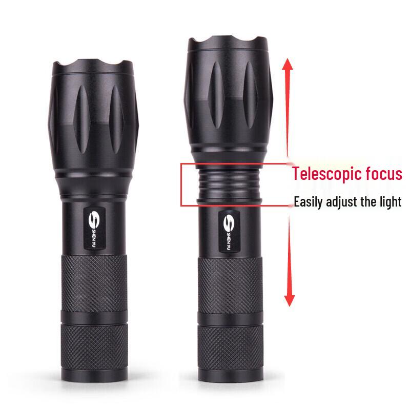 High-Power Rechargeable LED Flashlight
