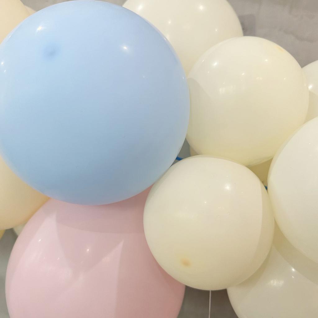 Big Clouds Sea Round Balloons Door Hanging Balloon Wedding Macaron Balloons Arch Birthday Party Decoration