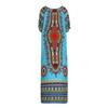 Spring Women's Clothes Plus-size South American Wind Printing Casual Fashion Dress Long Dress