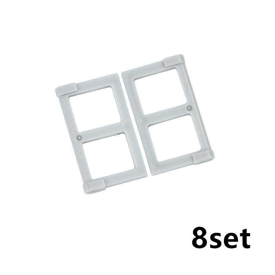 MOC Bricks Door Frame Glass Window 1x4x3 60594 60608 DIY Architecture House Building Blocks Toys Kids Educational Plastic Bricks