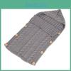 Cozy Newborn Sleeping Bag Baby Infants Knit Crochet Swaddle Wrap For Ultimate Warmth