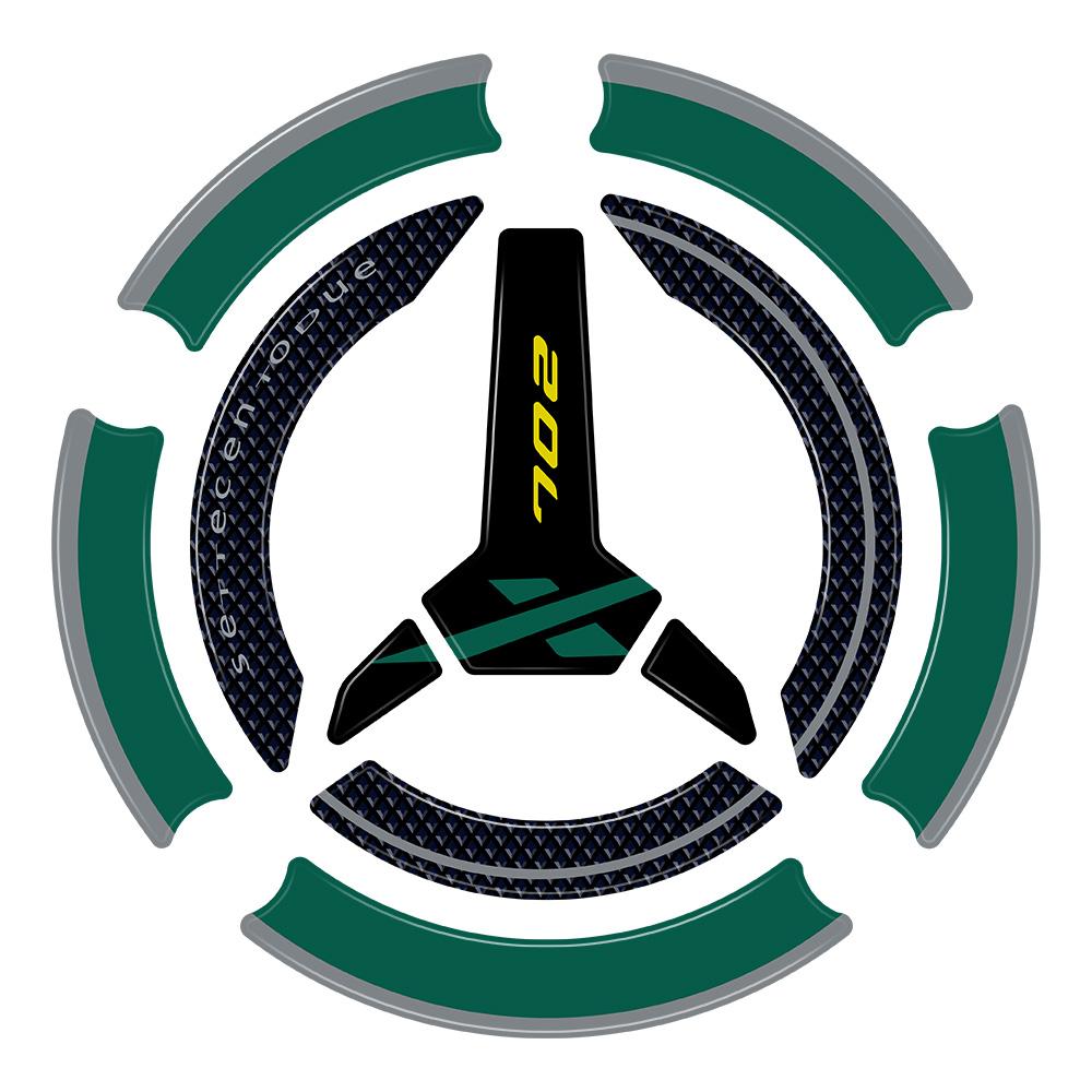 For Benelli TRK 702 X TRK 702X TRK702X 2023-2025 Tank Pad Sticker Motorcycle Tank Protector Decals
