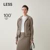 Hooded Long-Sleeve Cardigan Sweatshirt