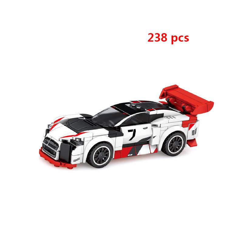 For Technical City Speed Champions Sports Car Racing Car Super Racers Figures Building Blocks Bricks Garage Toys Gifts Friends