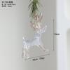 Modern Acrylic Christmas Tree Ornaments Bells Pumpkin Carriage Carousel Ballerina Minimalist Luxury Decor
