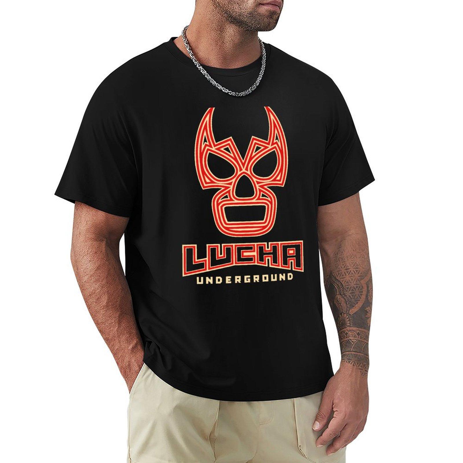 

Lucha Underground Mascara TShirt tees custom t shirt tshirts for men 4XL