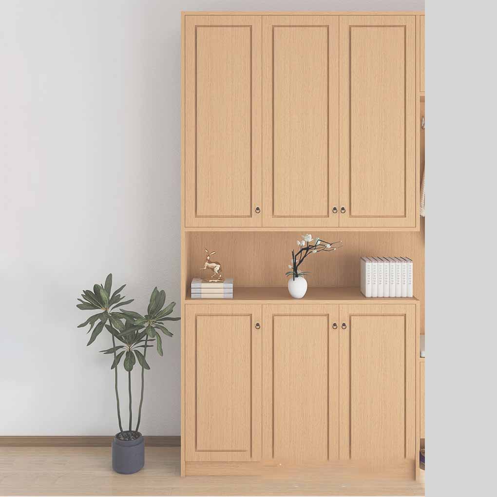 Wood Grain Self-Adhesive Film Waterproof Vinyl Wrap Furniture Renovation Home Decor Cabinets Wardrobes Tables Makeovers