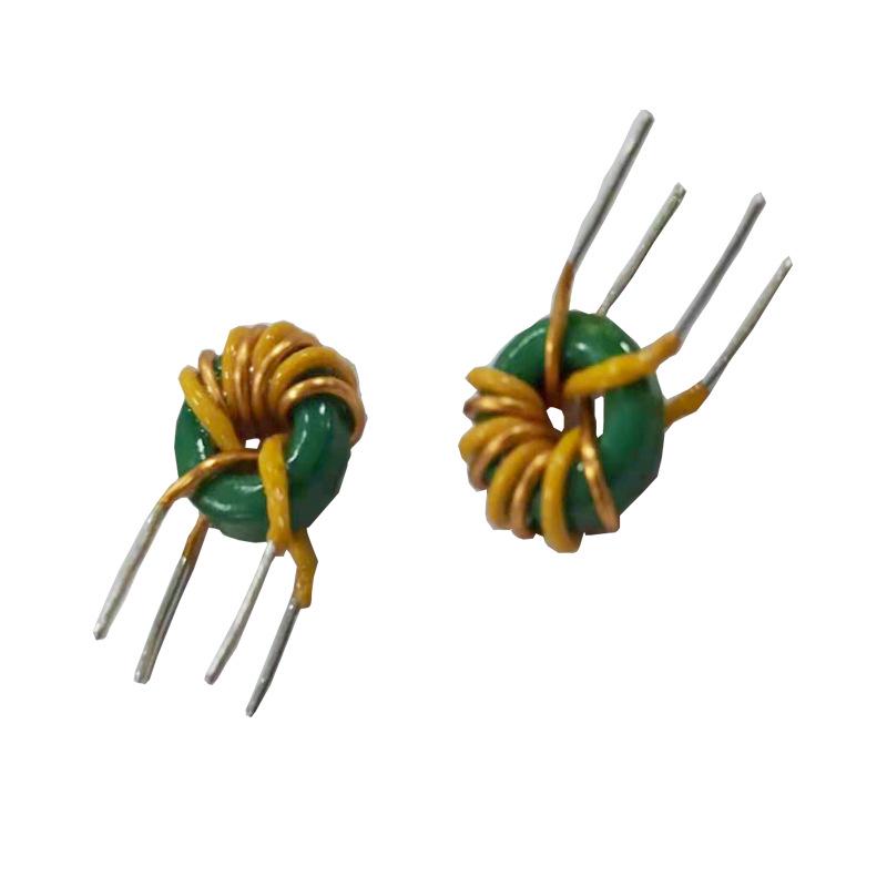 Toroidal Common Mode Inductor T632: 4 turns, 100UH, 3A, 0.5mm wire, insulated paper interleaved winding.