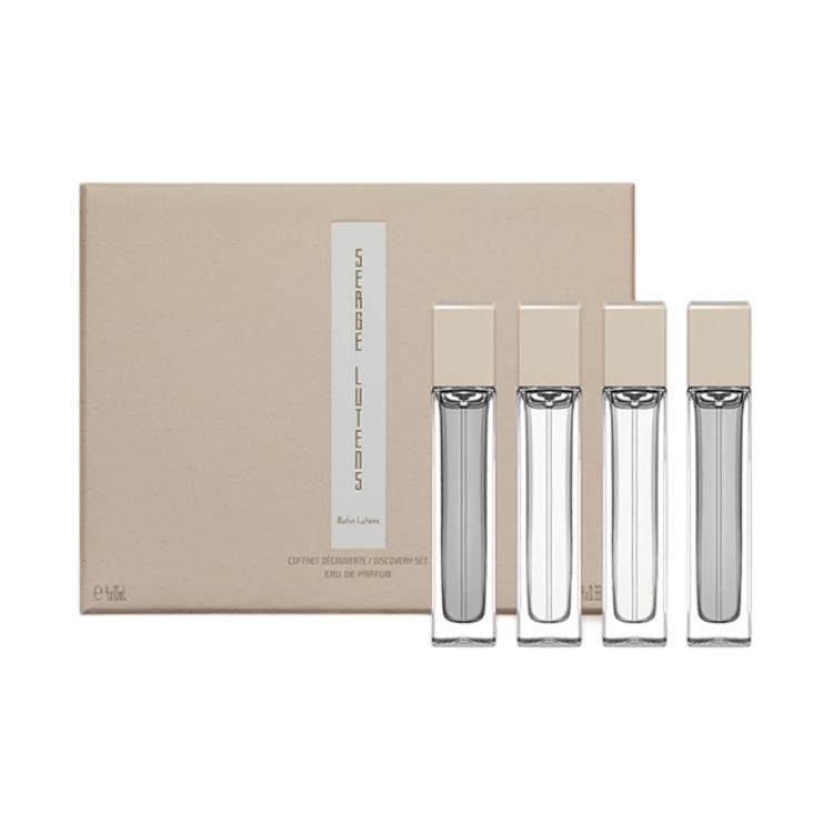 LUDANSHI Long Lasting Fragrance Elegant Perfume Sample Set Eau De Parfum EDP White Musk Mixed Four-Piece Set