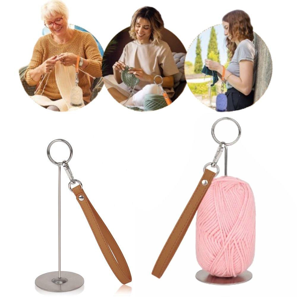 Creative Wrist Yarn Spinner Reusable Yarn Dispenser Stand Mini Yarn Spinner  Sewing Supplies
