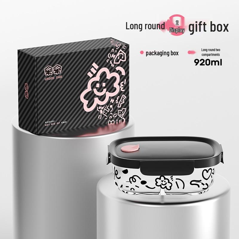 Szklany pojemnik na lunch Lock & Lock - Bezpieczny do mikrofalówki pojemnik bento i pojemnik do przechowywania świeżości