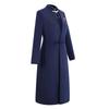 Tluoman Women's New Chinese Style Wool Blend Mid-length Coat