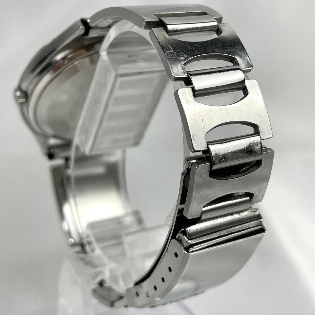 [USED] Seiko Type II Day-Date Watch, Silver, Quartz Movement, Battery Operation