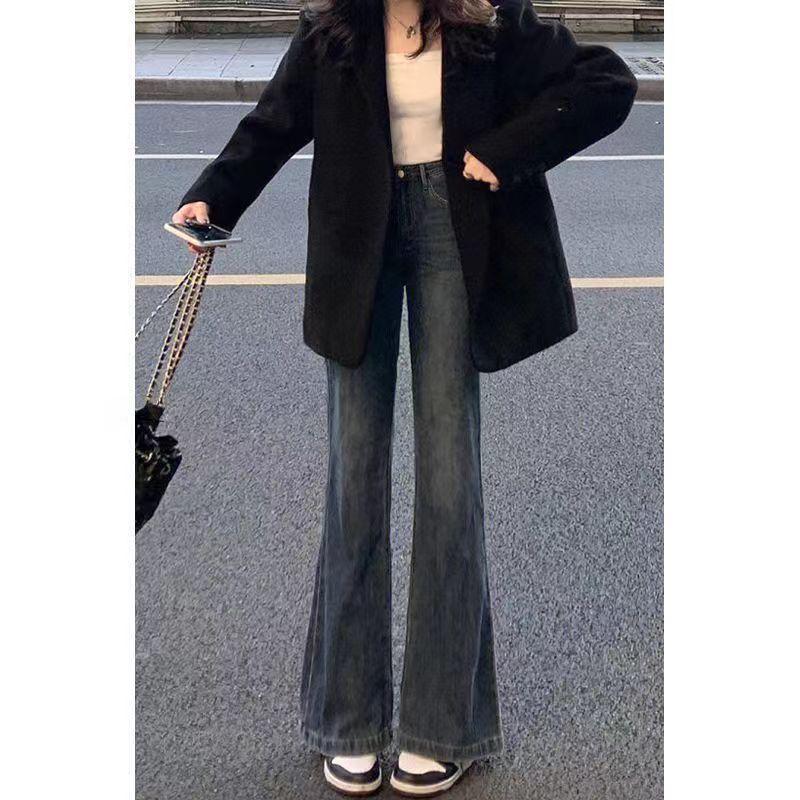 

Petite High-Waisted Straight-Leg Jeans for Women - Spring/Summer 2025 Collection, Flaw-Covering & Versatile S
