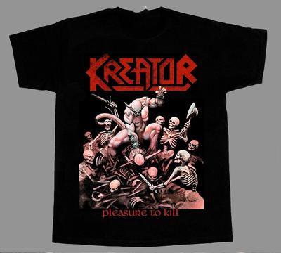 KREATOR PLEASURE TO KILL NOVÁ ČIERNA S-4XL CG345 Unisex Tričko