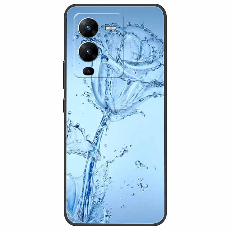 

Для vivo V25 Pro Чохол V2158 М який Силіконовий TPU Чохол для Телефону Для vivo V25 Pro 5G Чохол Ударостійкий Capa V 25 Pro V25Pro Coque Крутий For vivo V25 Pro