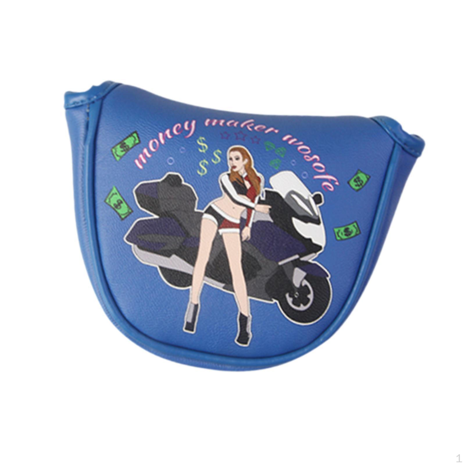 

Чехол для паттера для гольф-молота, стильный, легко моется, удобный Gray Blue