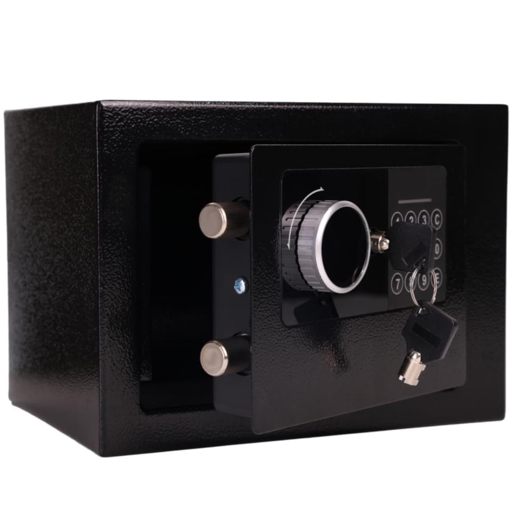Small Home Safe with Electronic Mini Safe for Home Made in 6L Compact Easy Wall For and Includes 2 Emergency Japanese Instruction and 2 Anchor Bolts