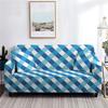 1 /2 /3 /4 Seater Plaid Sofa Cover Dust -Proof Stretch Sofa Slipcover For Living Room L Shape Sofa Protector Anti -Fouling Home Decor