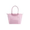Le Pliage Green Borsa Tote Colore Unico Logo Ricamato Chiusura a Bottone con Patta e Cerniera Borse Tote da Donna Rosa 1899919P75