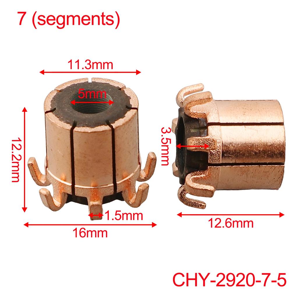 Electric Motor Commutator Compatibility Copper Copper Bar Number Features Name Shape Total Length High Quality