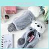 Charming Otter Plush Pen Holder Versatile Sea Creature Toy Pouch Handy Student Organizer