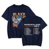 Blake Shelton Womens and Unisexs Retro Trendy Casual Short Sleeved Tshirt Top