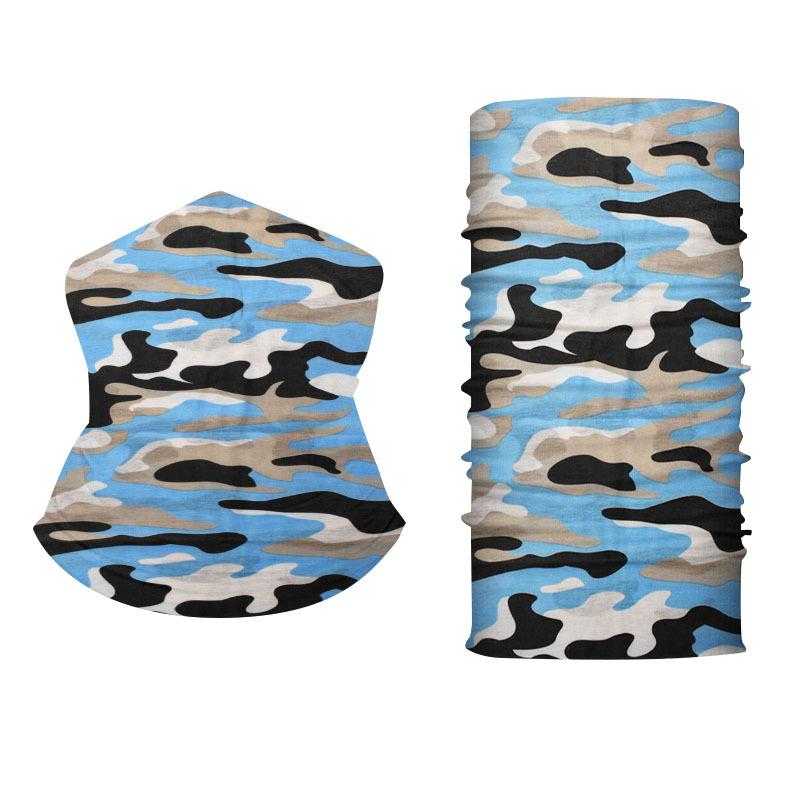 Outdoor Camouflage Magic Headscarf Sports Cycling Mask Summer Men and Women Sun Protection Travel Fishing Neck Cover Full Face Towel