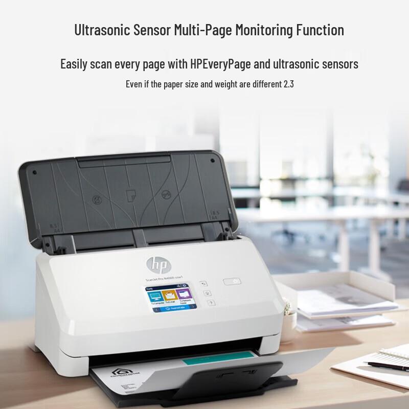 HP 4000snw1 A4 Document Scanner CN plug (adapter included)